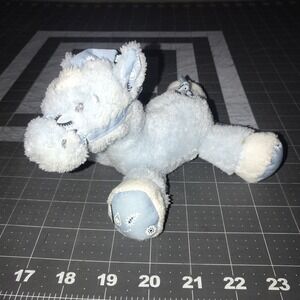 Aurora Baby Plush Blue Pony Horse Bandana Stuffed Animal 6"